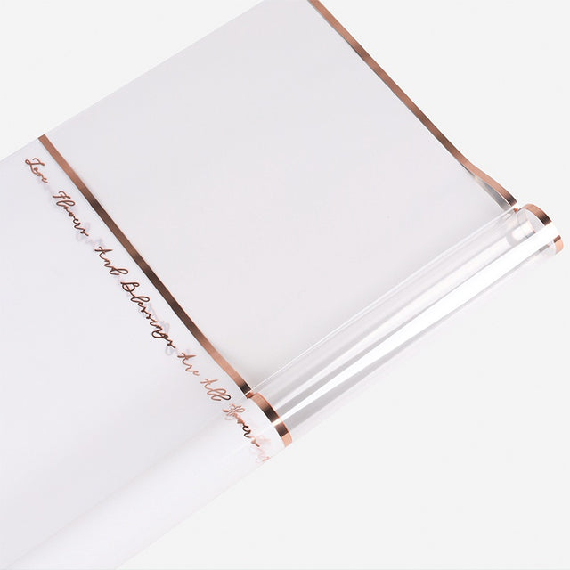 imagine produs Folie cu model 57x57cm S/20 alb