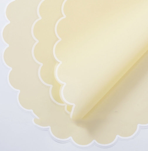 Folie oval 56/46cm S/20 crem