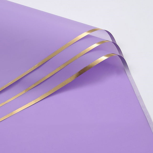 imagine produs Folie cu model 58x58cm S/20 mov/auriu