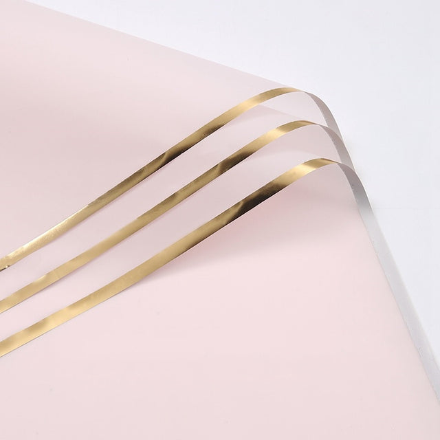 imagine produs Folie cu model 58x58cm S/20 roz/auriu