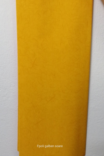 FOLIE POLIPROPILENA S/5 GALBEN SOARE