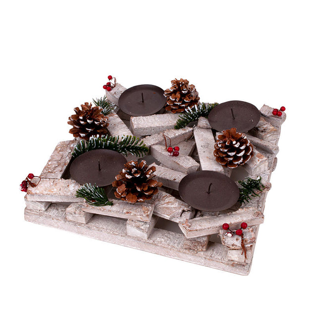 Suport candela 30x30x6/11cm