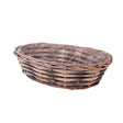 imagine produs Bol oval din lemn 34x27x9cm natur/gri