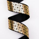 Banda decor cu model 38mmx6.4m auriu