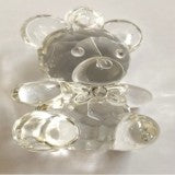 URSULET ACRILIC 5CM S/5 TRANSPARENT