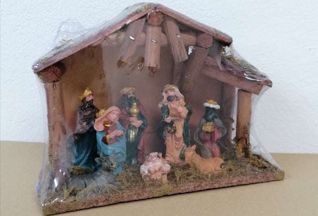 imagine produs Dec.craciun sfanta familie 15x20cm