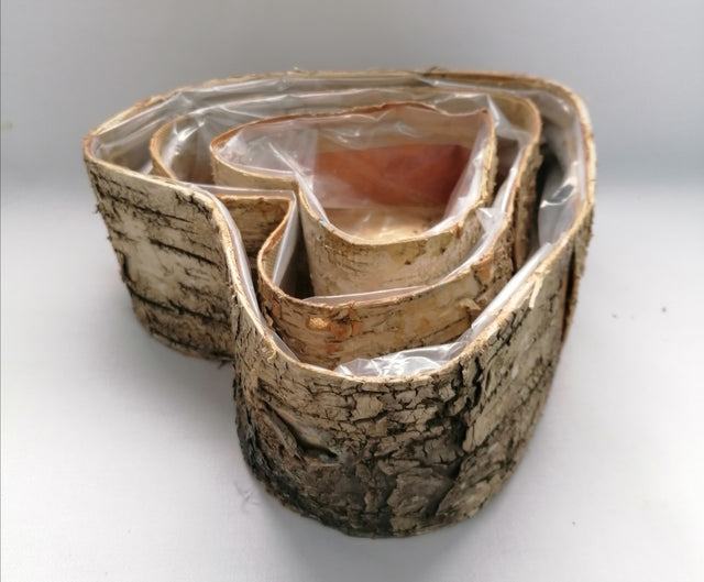 imagine produs Bol forma inima din scoarta S/3