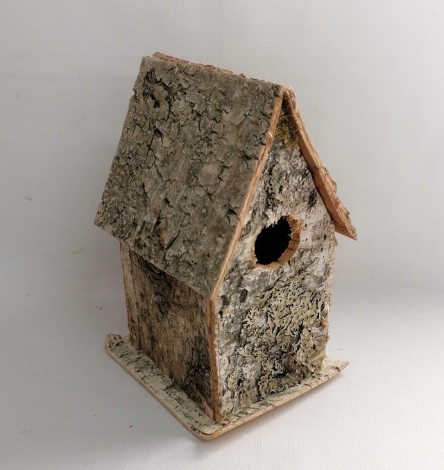 imagine produs Colivie din scoarta mesteacan 12x10x18cm