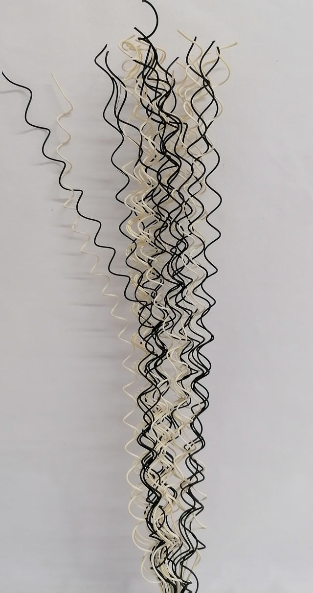 imagine produs Fir curly S/30 negru-alb