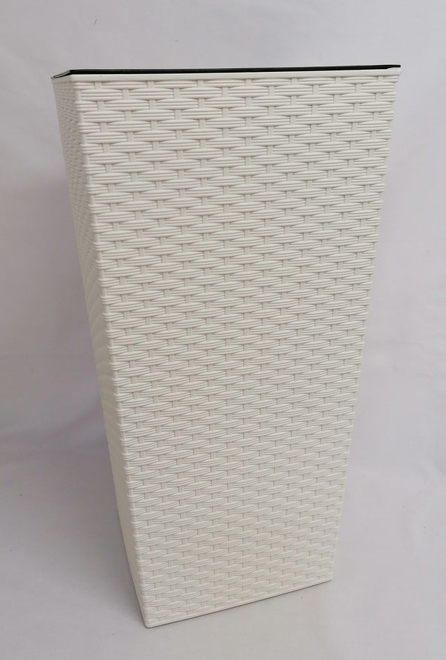 imagine produs Ghiveci plastic finezja 30x30cm crem