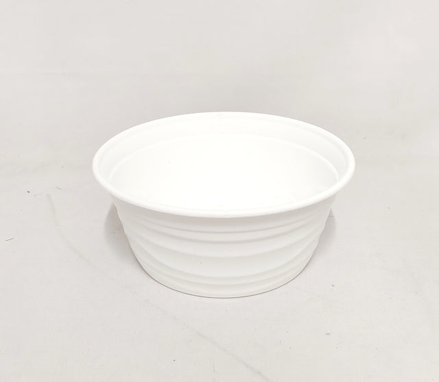 imagine produs Bol plastic Nowa D21cm H9.5cm alb