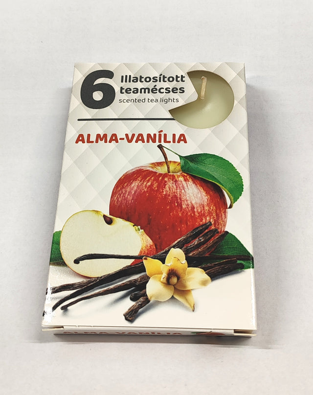 imagine produs Lumanari parfumate S/6 mere-vanilie