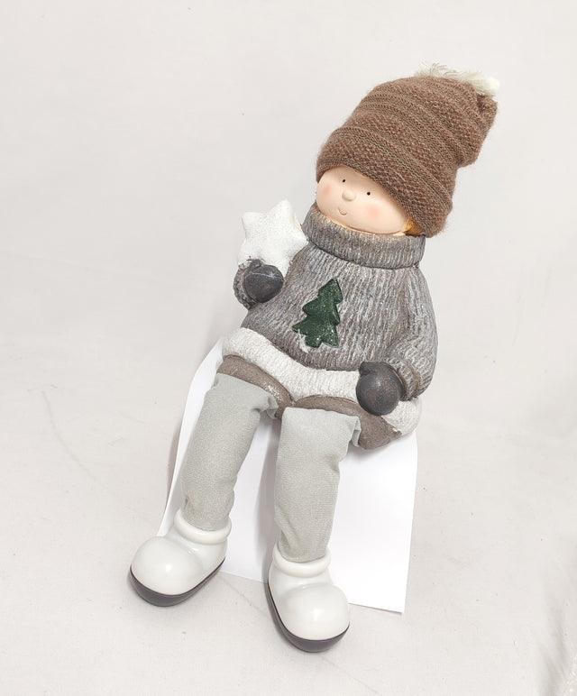 imagine produs Fig.Baiat ceramic 21x19x30cm