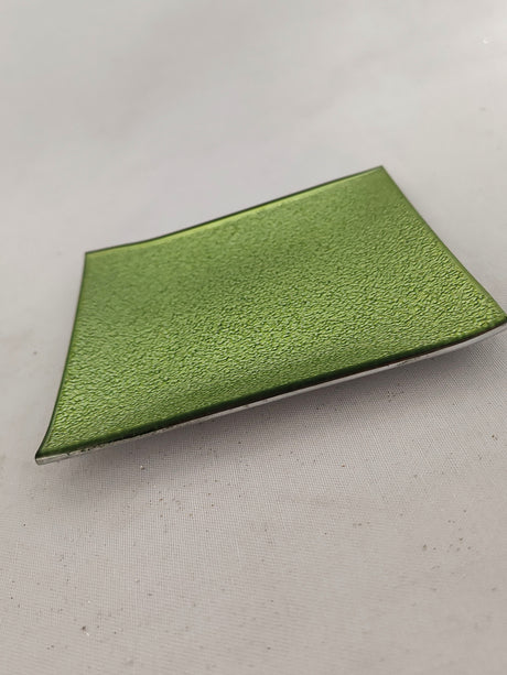 imagine produs Platou sticla 12x12cm verde