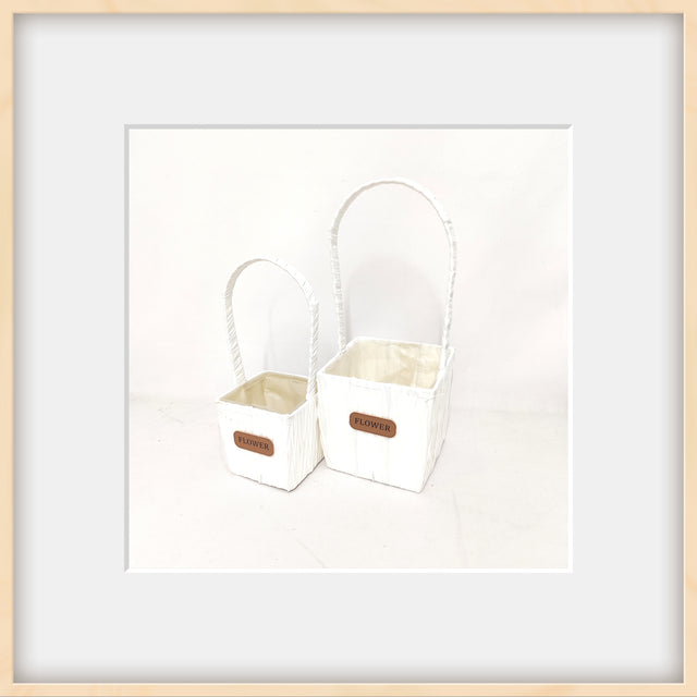 imagine produs Set cos ptr.aranjamente florale S/2