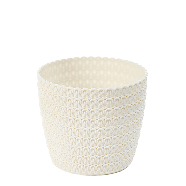 imagine produs Ghiveci plastic Magnolia Jersey 11cm crem
