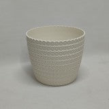 Ghiveci plastic magnolia jersey 19mm crem