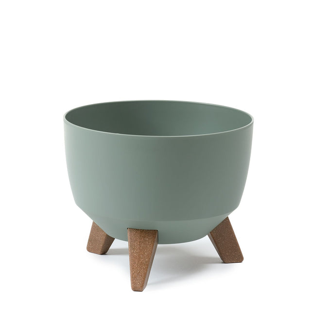 imagine produs Ghiveci plastic Roma 24x15cm verde