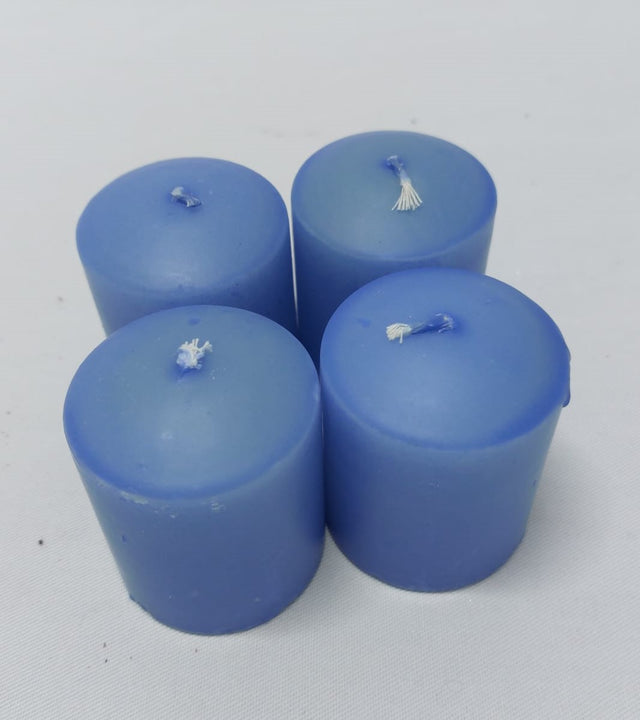 Lumanari advent 4.5x5cm albastru