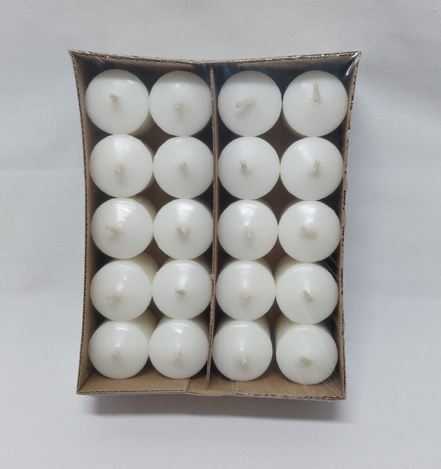 Lum.advent simpla 4x6cm 20buc/pachet alb