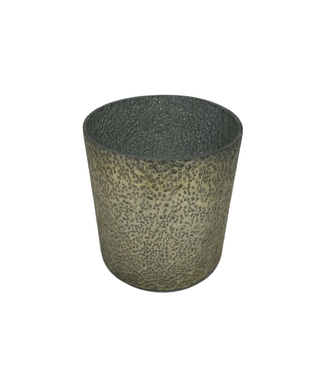 Vaza Din Sticla Marhaba 13x14cm Argintiu