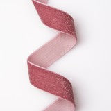 Banda decor catifea 25mmx10m nalba