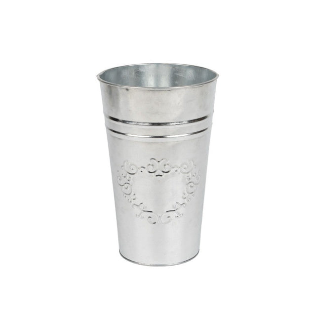 imagine produs Vaza din zinc cu model 12,5x20cm