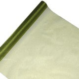 ORGANZA SUL 48CMX10M VERDE MUSCHI INCHIS
