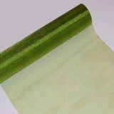 ORGANZA SUL 23.5CMX10M VERDE MUSCHI INCHIS