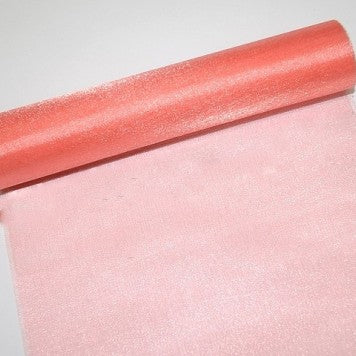 ORGANZA SUL 23.5CMX10M CORAL