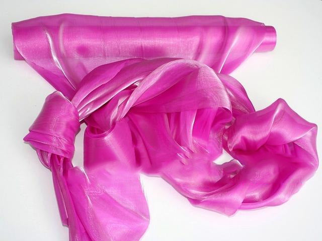 ORGANZA SATEN 47CMX10M CICLAM
