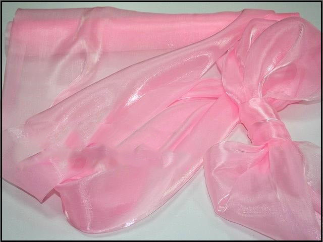 ORGANZA SATEN 47CMX10M ROZ