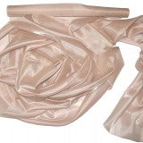 Organza saten 47cmx10m bej pastel