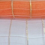 Plasa decor cu fir metal 53cm/6,5y crem