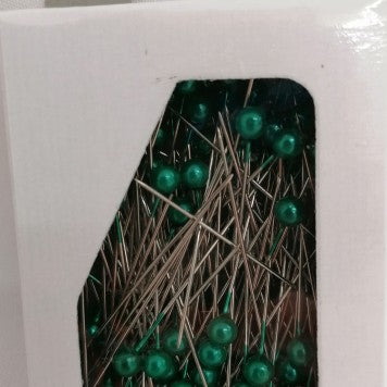 Ace cu margele 6mm S/144 verde inchis