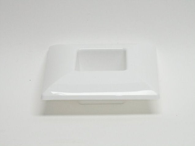 imagine produs Vas plastic pt.aranjamente 17/7x5.5cm alb