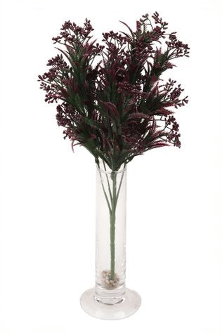Buchet cu floricele x6 bordeaux
