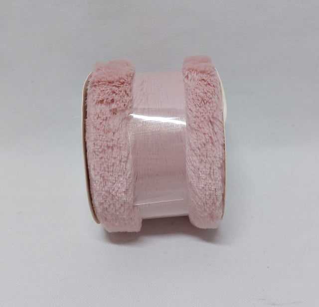 Rola blana 6.3cmx3m roz pudra
