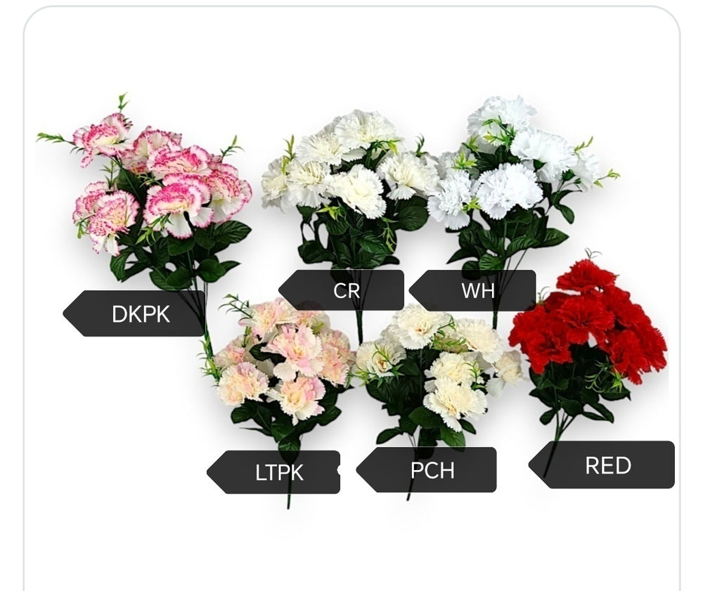 imagine produs Buchet garoafe x9 roz deschis