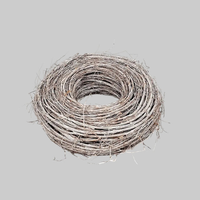 imagine produs Coronita din nuiele Atlin 33x11cm gri antic