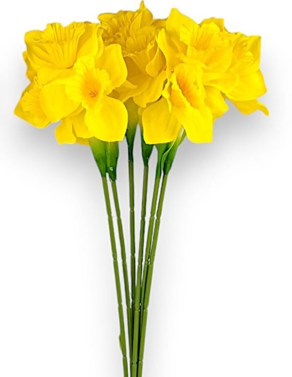 Legatura narcis 44cmx6 galben