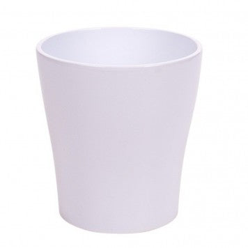 Ghiveci Pt.Orhidee Tikia 13x14cm alb