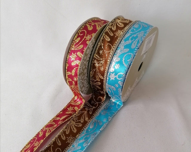 BANDA DECOR 2.5CMX10Y BORDEAUX