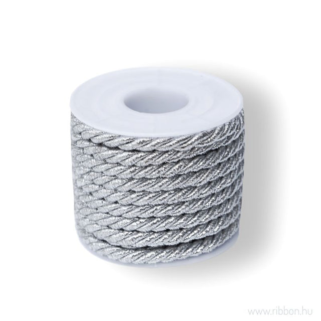 Snur lucios 5m argintiu deschis