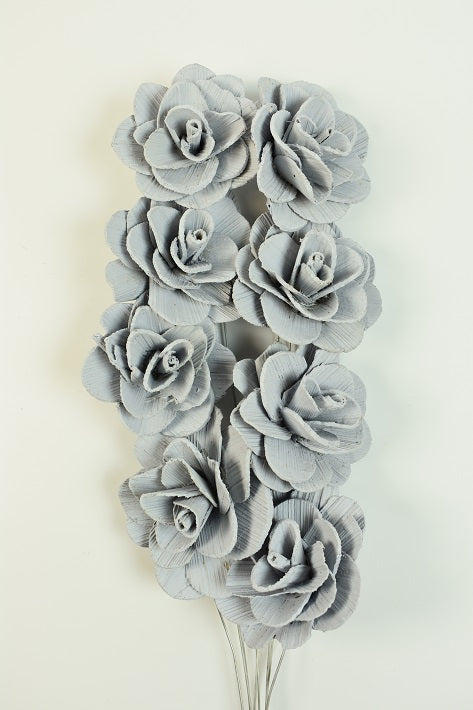 Image for Flori acacia 6cm vopsit albastru deschis