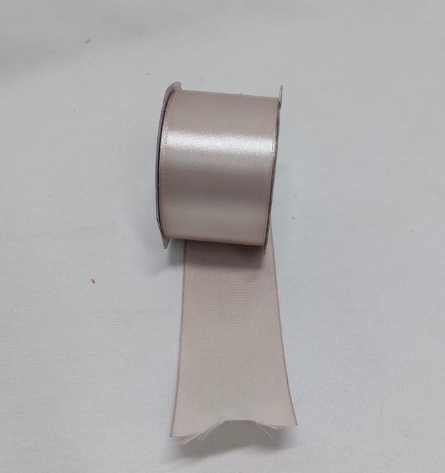 BANDA DECOR SATEN 5CMX25Y BEJ