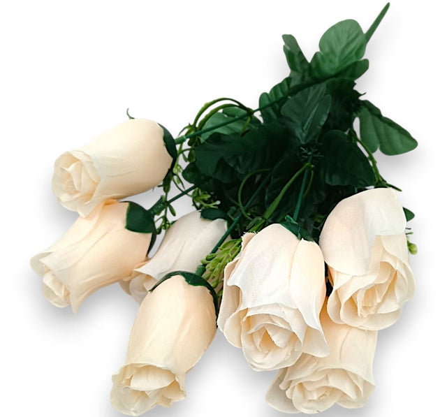 Buchet trandafir x7 40cm piersica