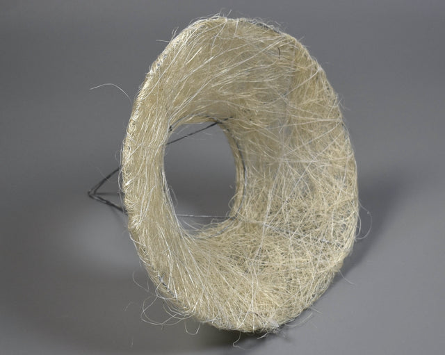 Image for Suport buchet sisal 20cm alb