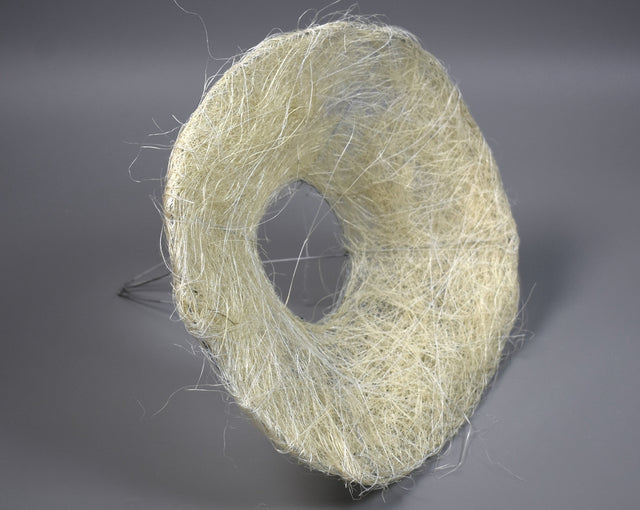 Image for Suport buchet sisal 25cm alb