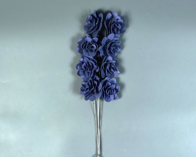 Image for Trandafiri din lemn 6cm vopsit very peri